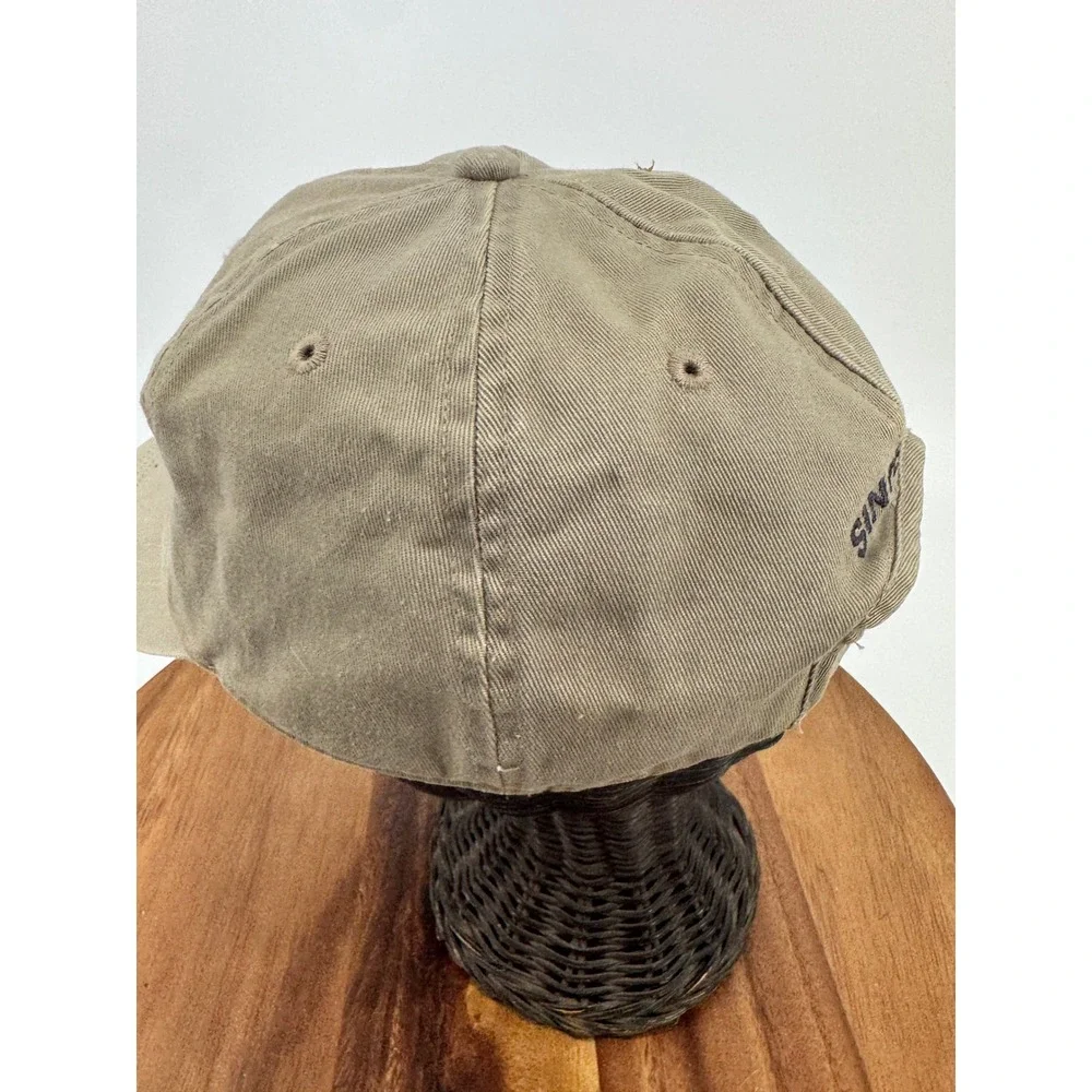 The North Face Khaki Baseball Cap Since 1968 Embroidered Logo‎ Men Distressed - Picture 7 of 15